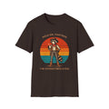Hold On, Partner — I’m Overstimulated Raccoon Cowboy T-Shirt