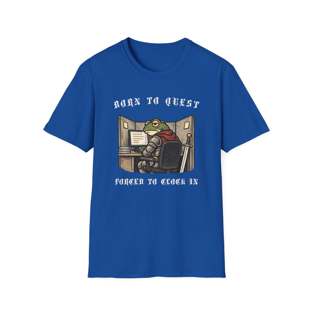 Born to Quest Frog Knight Tee