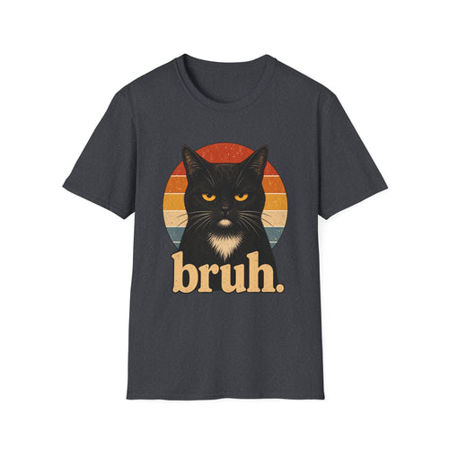 Bruh. Black Cat Tee