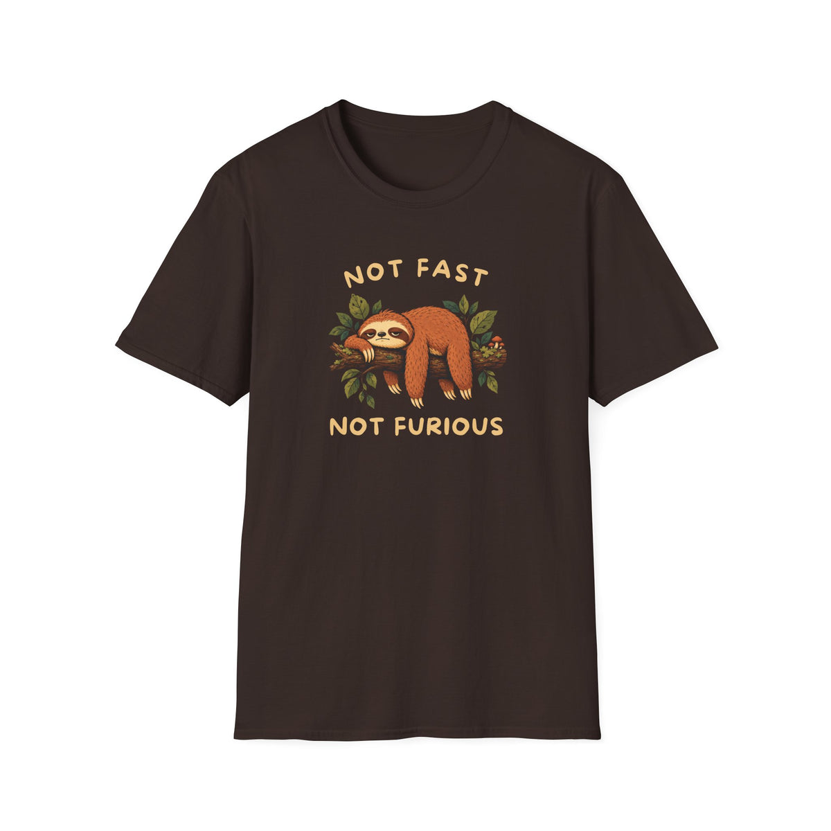 Not Fast Not Furious Sloth Tee