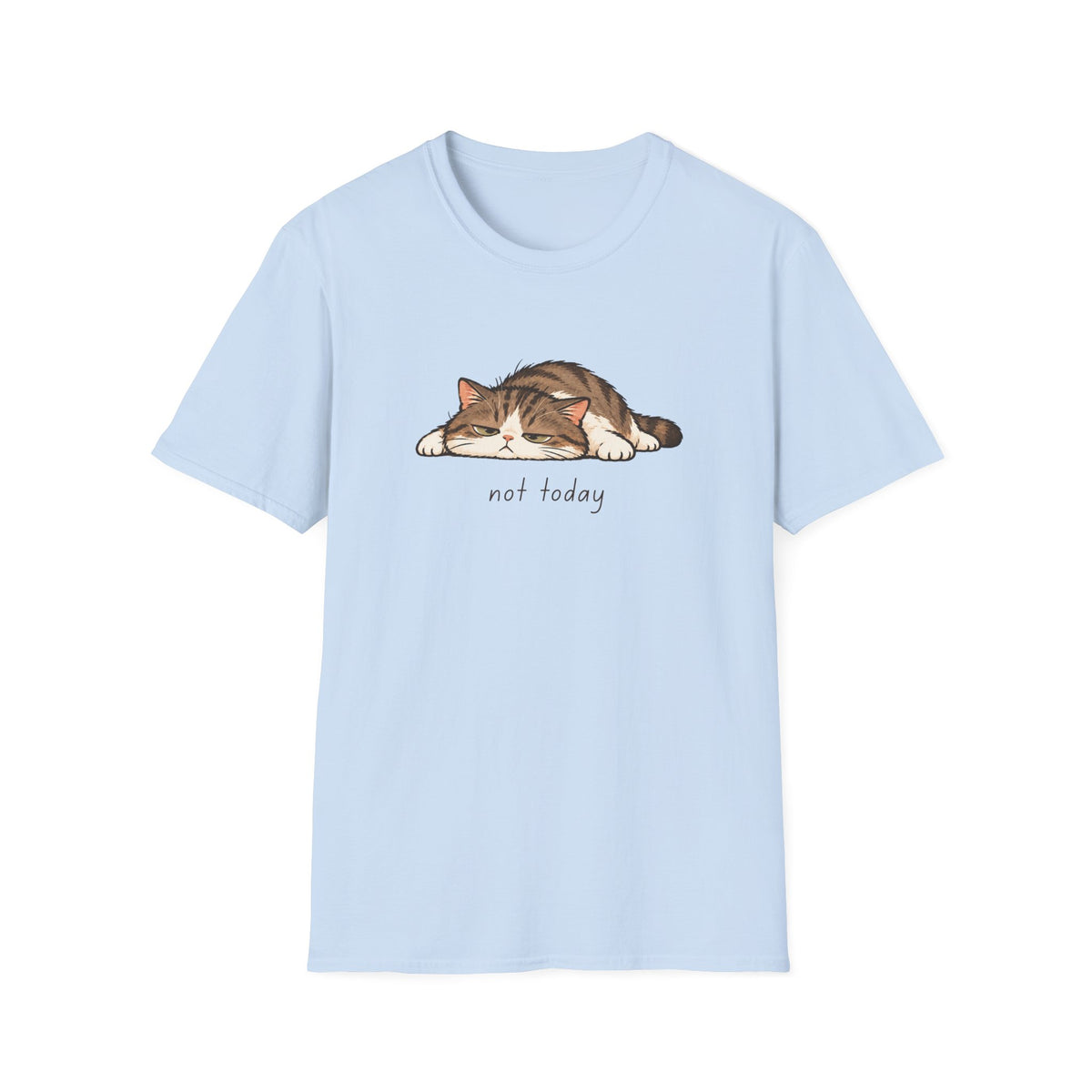 Not Today Cat Tee