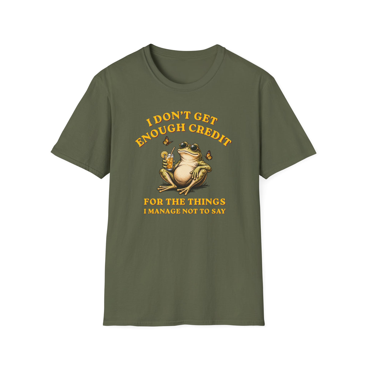 I Don’t Get Enough Credit Frog Tee