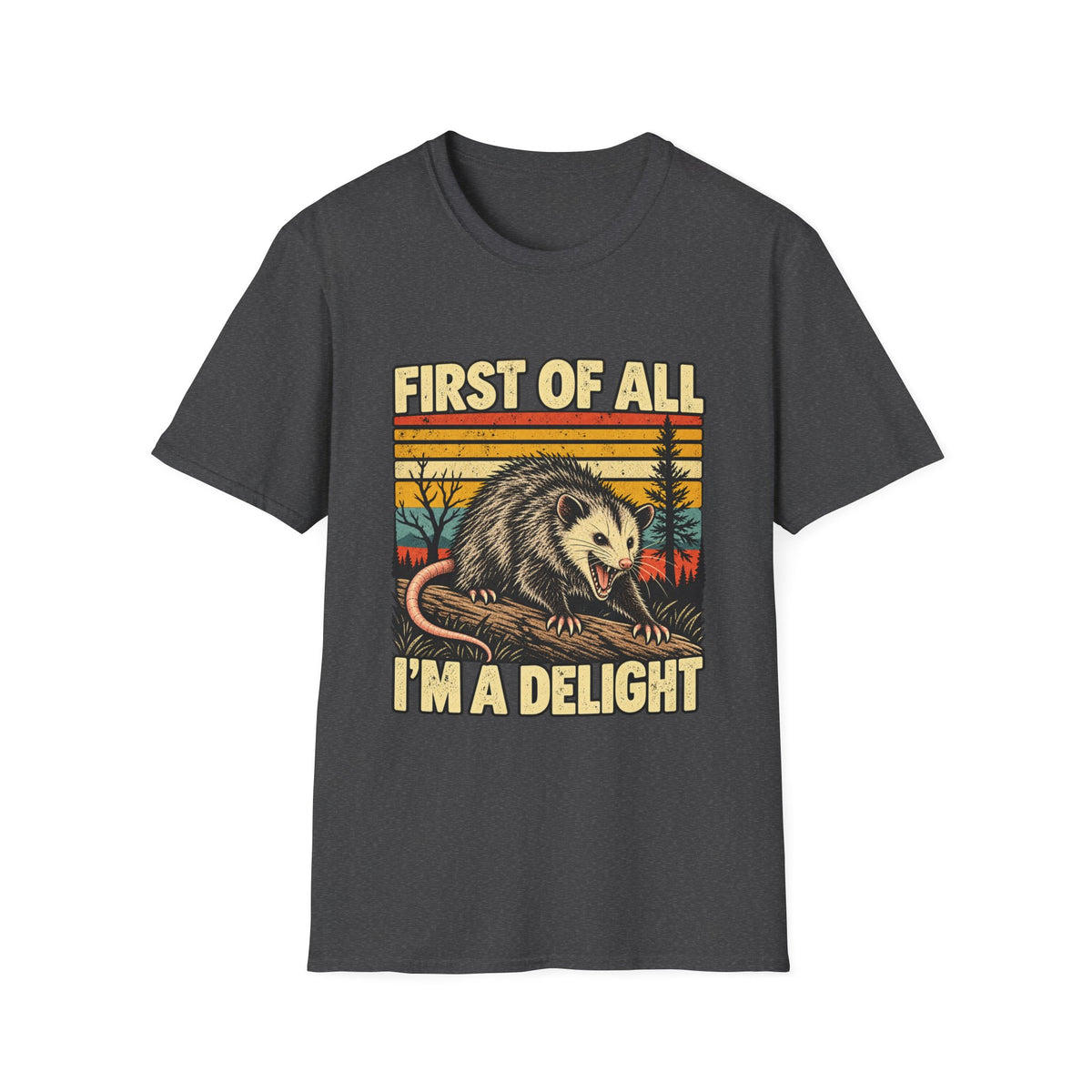First of All, I’m a Delight Possum Tee