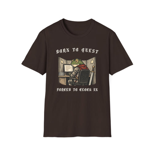 Born to Quest Frog Knight Tee