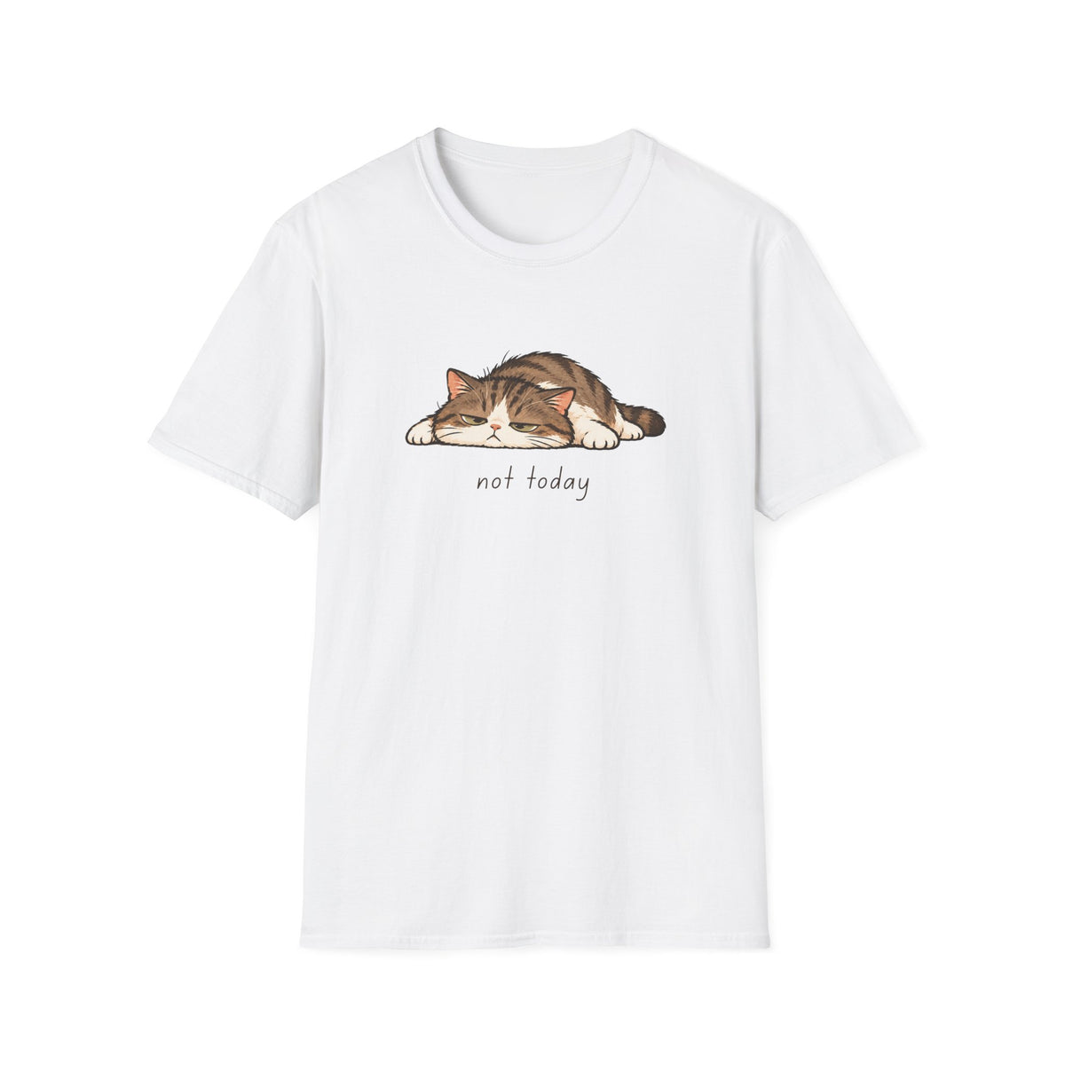 Not Today Cat Tee