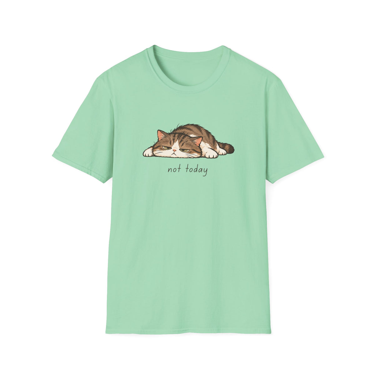 Not Today Cat Tee